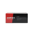The image displays a rectangular product box for the CVPX1 1