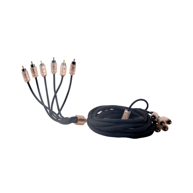 HX610 - 10Ft Six Channel RCA Cable - HX610 - Diamond Audio