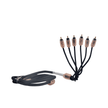 Diamond Audio HX66 6ft 6-channel twisted RCA cable - view 1