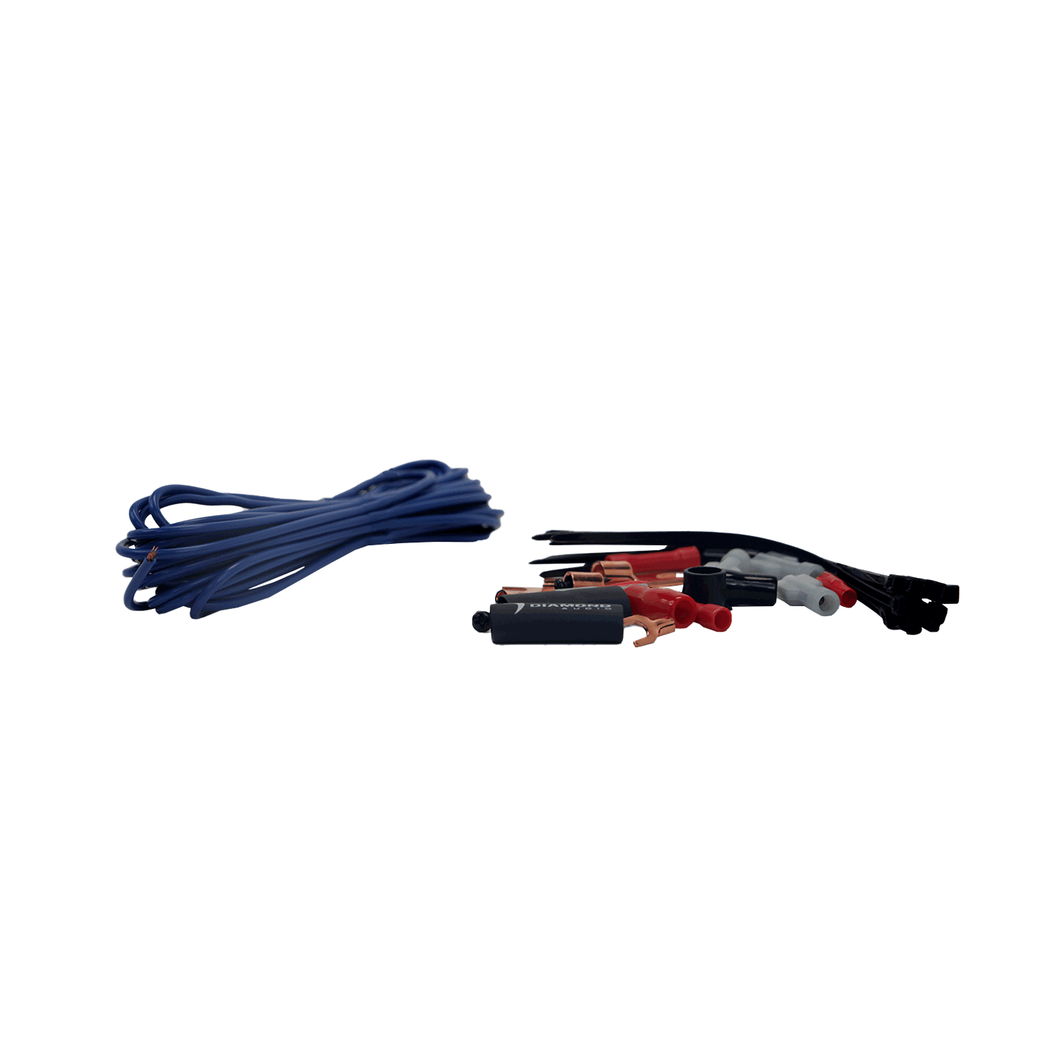 HX82 - 2 - Channel 8 Gauge Amplifier Installation Kit W/ RCA Interconnect and 20 ft Speaker Cable - HX82 - Diamond Audio