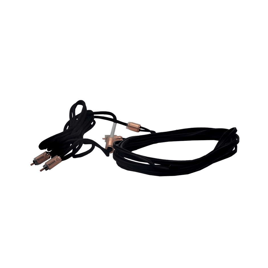 HX82 - 2 - Channel 8 Gauge Amplifier Installation Kit W/ RCA Interconnect and 20 ft Speaker Cable - HX82 - Diamond Audio