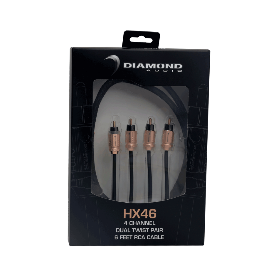 HX46 -  6Ft Four Channel RCA Cable