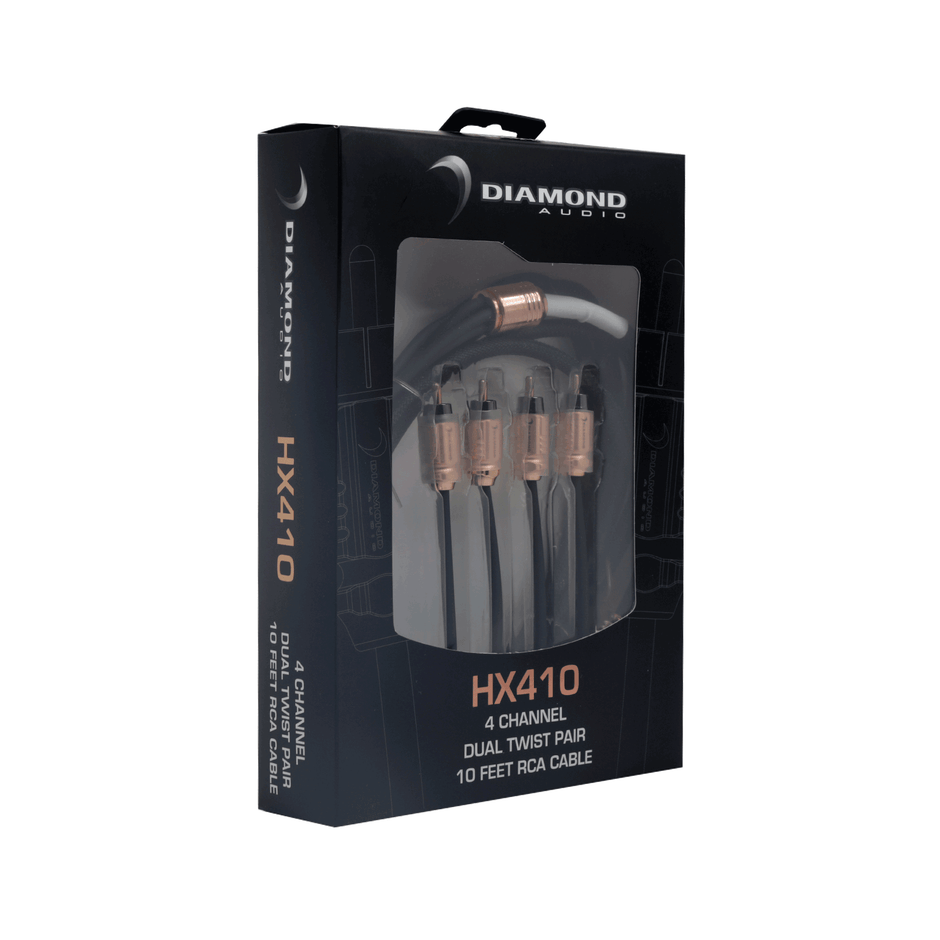 HX410 - 10Ft Four Channel RCA Cable