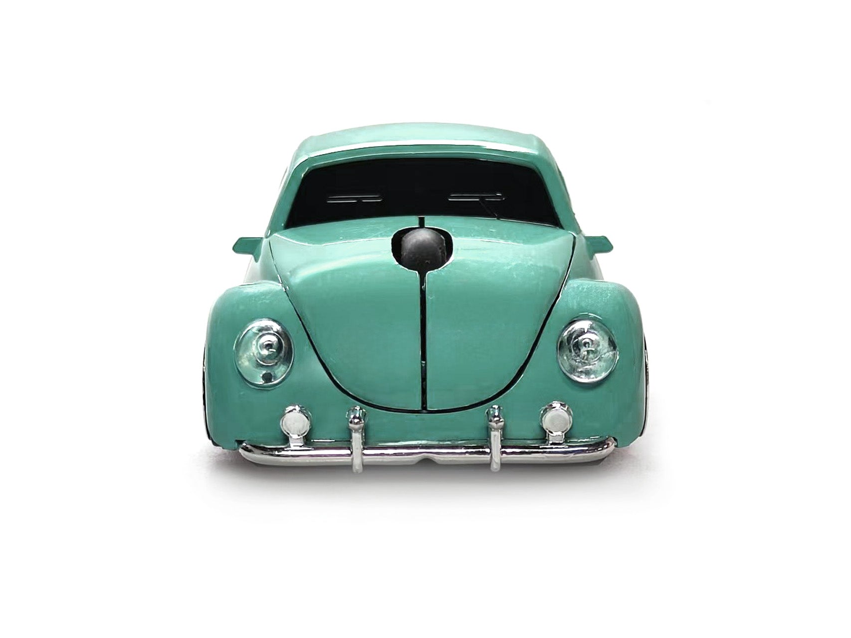 Wireless Bluetooth Mouse Compatible with iOS Windows Android - Works with Computer, Laptop, Tablet, Mobile Phone - Universal Bluetooth/USB Receiver Connectivity (VW01-TU, Turquoise)
