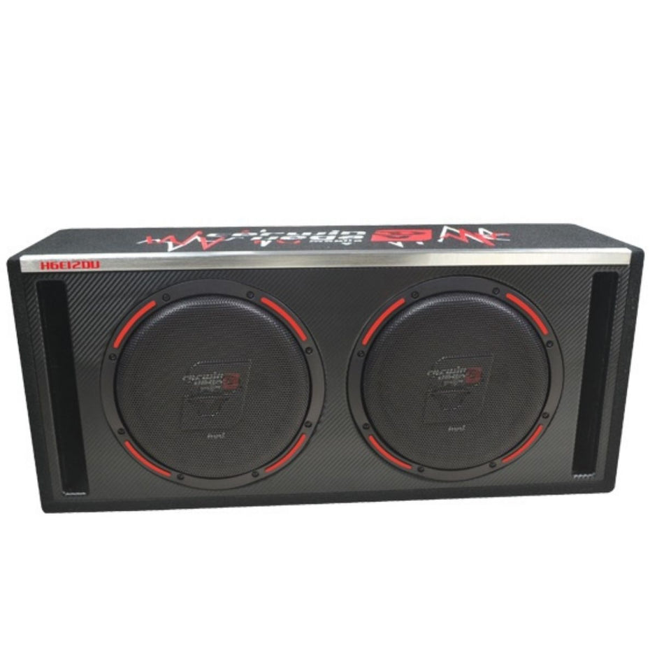 12" Dual Voilce Coil Vented Double Subwoofer Enclosure