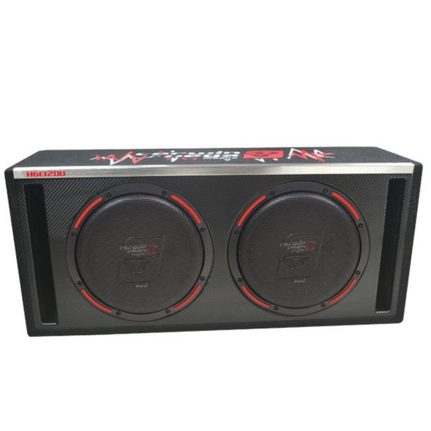 12" Dual Voilce Coil Vented Double Subwoofer Enclosure