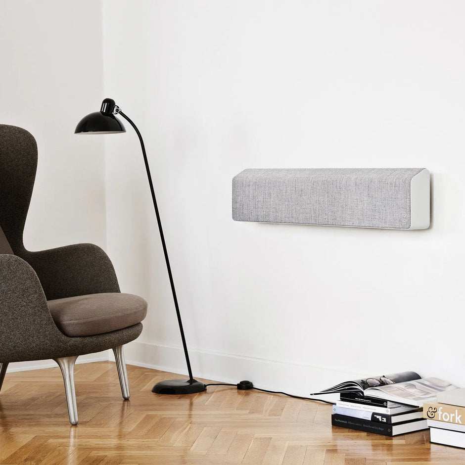 Vifa Stockholm 2.0 Bluetooth Soundbar, Nordic Design Soundbar, Highend Audiophile Speaker, High Performance Wireless Speaker with Smart APP Multi-Room System ( Pebble Grey )