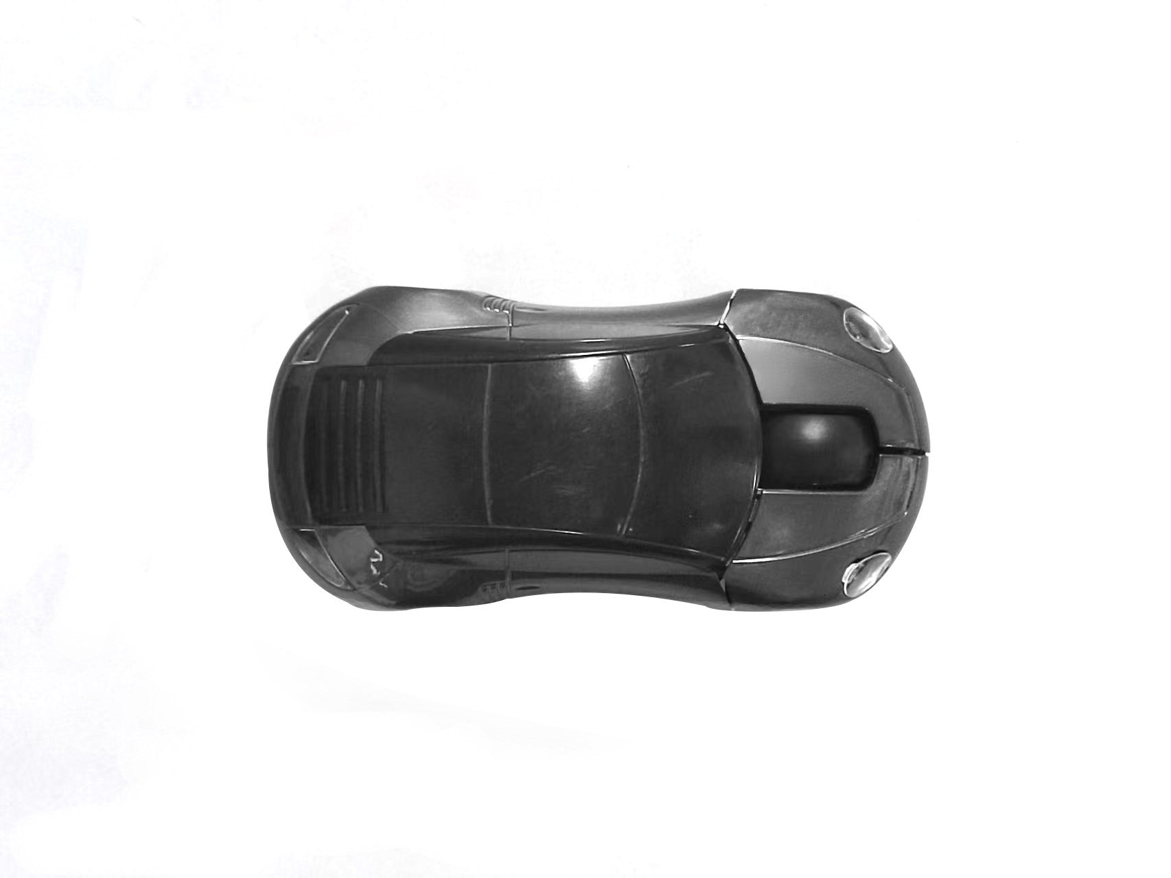 Car Wireless Bluetooth Mouse, 2.4GHz Optical, 2-Button, USB Compatible, PC and Laptop (Black)