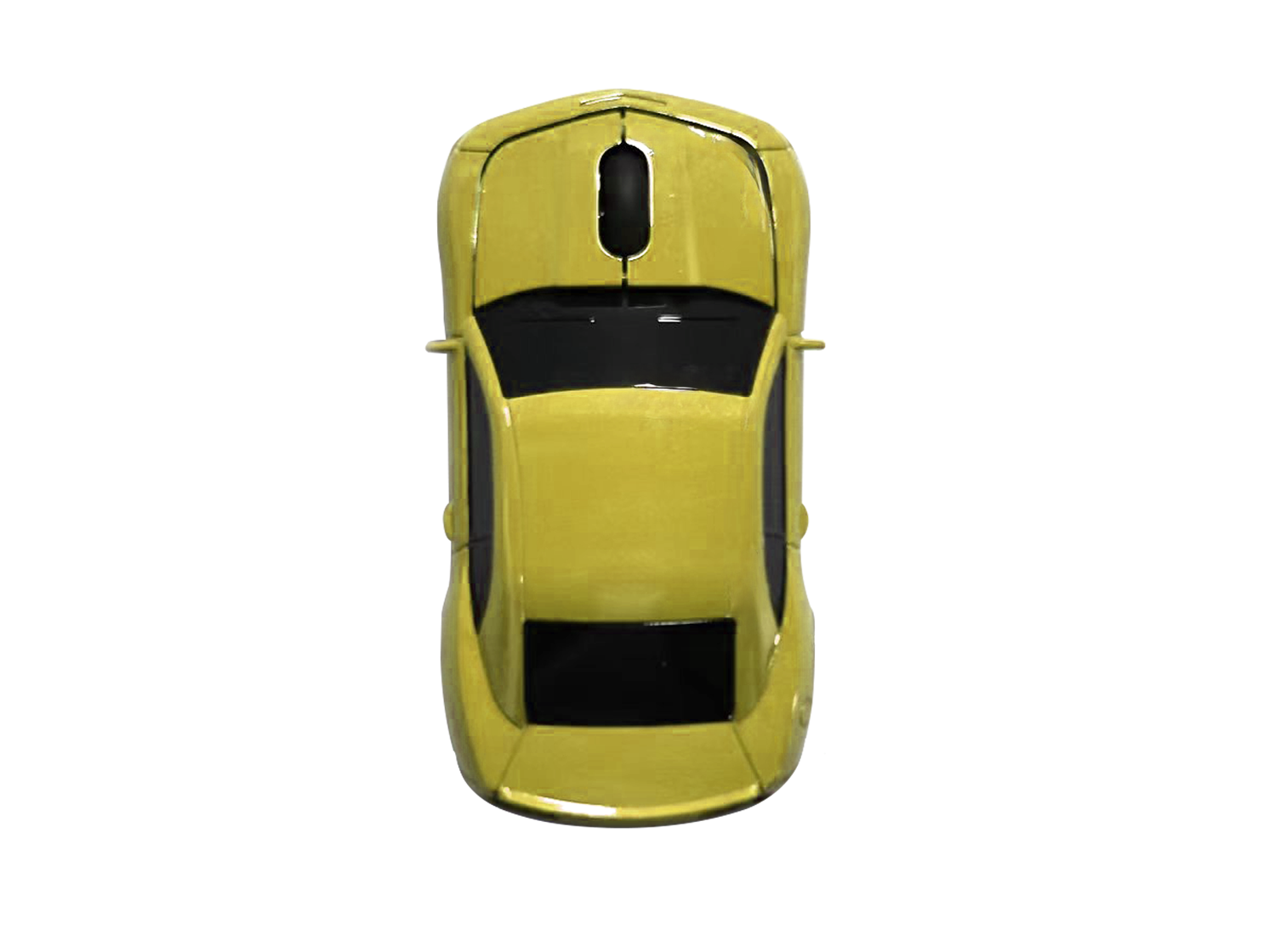 Certified Wireless Mouse Compatible with iOS Windows Android - Works with Computer, Laptop, Tablet, Mobile Phone - Universal Bluetooth/USB Receiver Connectivity (CAM01-RY, Rally Yellow)