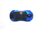 Car Bluetooth Wireless Mouse, 2.4GHz Optical, 2-Button, USB Compatible, PC and Laptop (Blue)