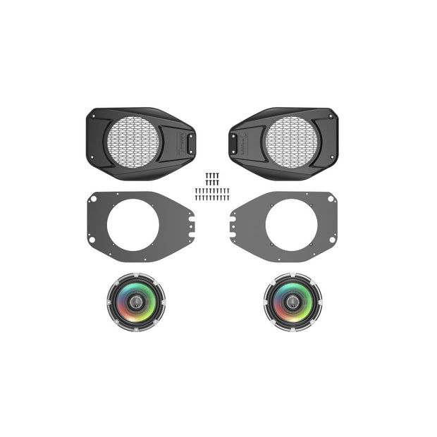 2018 - 2023 Jeep Wrangler(2DR/4DR)/Jeep Gladiator 6.5" Overhead Speaker Kit - VSPJP65OE - VSPJP65OE - Diamond Audio