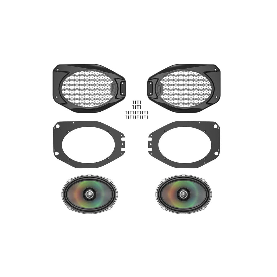 2018+ Jeep Wrangler(2DR/4DR)/Jeep Gladiator 6"x9" Overhead Speaker Kit - VSPJP69OE