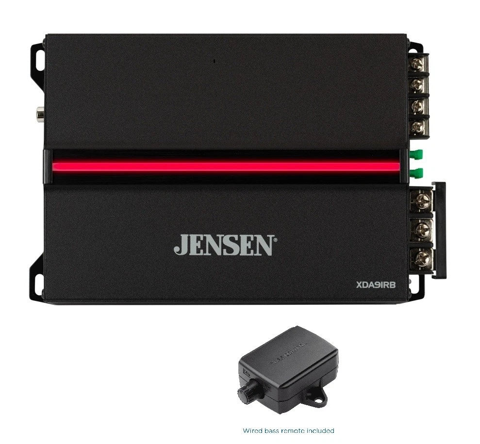 Jensen XDA91RB 1200W Monoblock Car Audio Amplifier