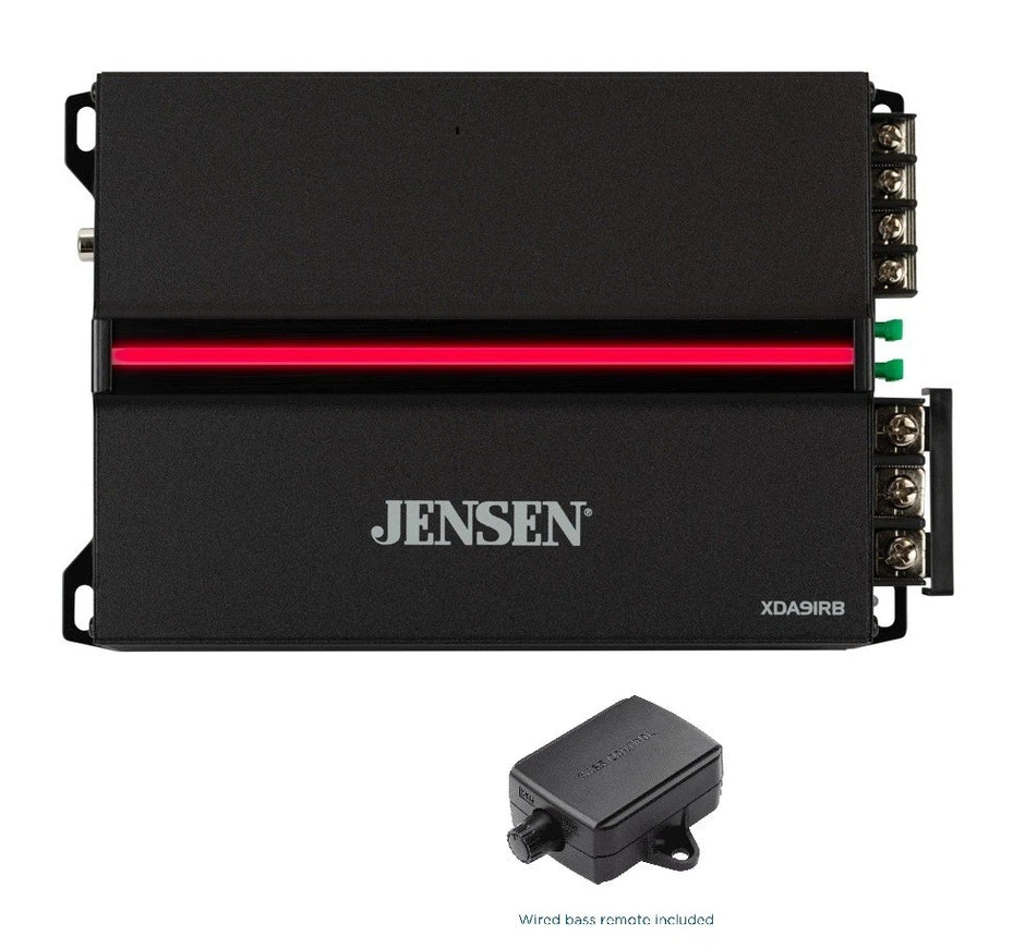 Jensen XDA91RB 1200W Monoblock Car Audio Amplifier