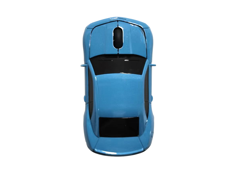 Certified Wireless Mouse Compatible with iOS Windows Android - Works with Computer, Laptop, Tablet, Mobile Phone - Universal Bluetooth/USB Receiver Connectivity (CAM01-HB, Hyper Blue)
