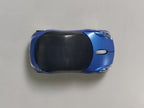 Computer Wireless Mouse Futuristic Car Shape Optical Mice USB 2.4Ghz 2 Button for PC Laptop (Blue)