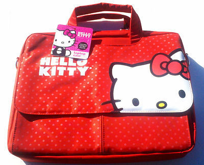 HELLO KITTY Notebook Laptop Bag Red (KT4335R)