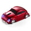 Wireless Mouse Bluetooth Compatible with iOS Windows Android - Works with Computer, Laptop, Tablet, Mobile Phone - Universal Bluetooth/USB Receiver Connectivity (VW01-RR, Ruby Red)