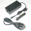 Universal Laptop AC DC Power Adapter, 12V-24V, 4-4.5A Output, Car and Airplane Compatible, Multi-Plug