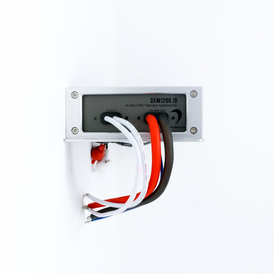 DXM Series 1200W RMS Monoblock Class D Waterproof Amplifier - DXM1200.1D