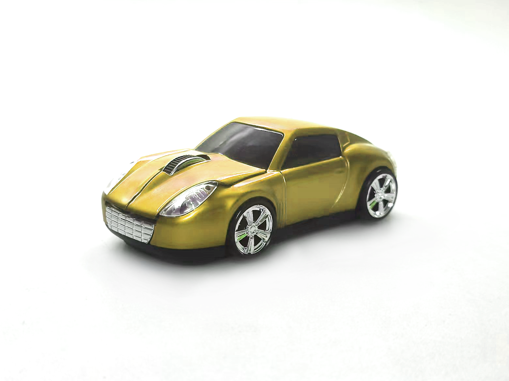 Computer Wireless Mouse Car Design Bluetooth Optical Mice USB 2.4Ghz 2 Button for PC Laptop