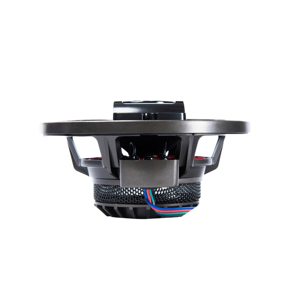 Side View of 2 Way Coaxial Speakers