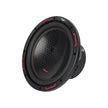 The HED 2025 Edition Subwoofer is a sleek black car subwoofer with a textured cone, red accents on the rim, and 