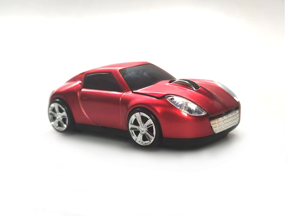 Computer Wireless Mouse Car Design Bluetooth Optical Mice USB 2.4Ghz 2 Button for PC Laptop