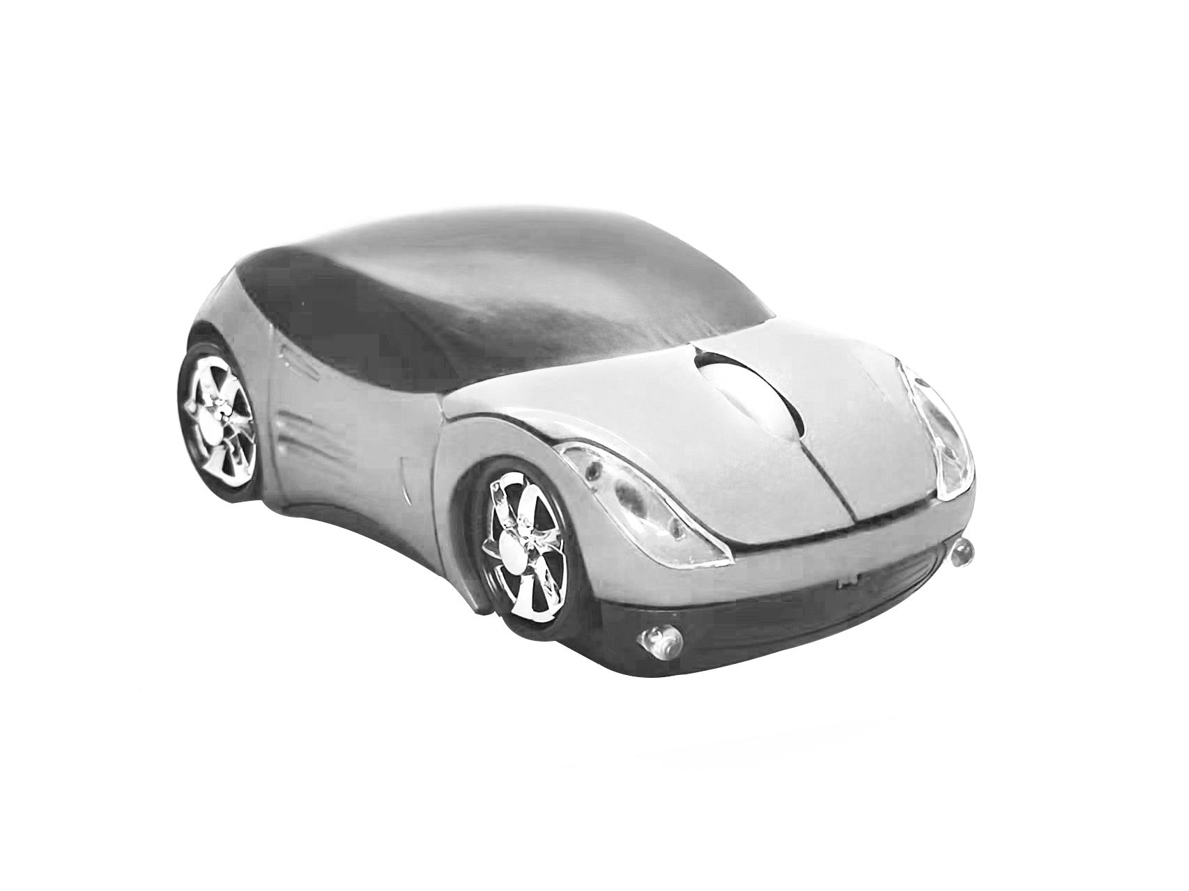Computer Wireless Mouse Car Design Bluetooth Optical Mice USB 2.4Ghz 2 Button for PC Laptop