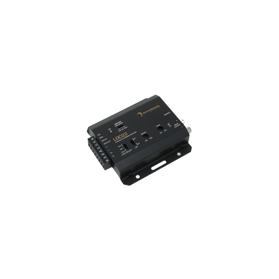 LOC22 - 2 - Channel Line - Output Converter (2 IN/2 OUT) - LOC22 - Diamond Audio
