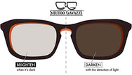 Shutoo Gavazzi Sunglasses Eyewear with Instant Auto Transitions LIGHT GOLD
