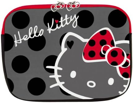 Hello Kitty KT4311BP 9" - 11" Notebook Tablet Sleeve Gray/Black