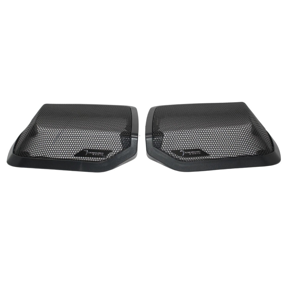 1998 - 2013 Harley Davidson® Cut In Lid Kit with MS69CX Speaker (4Ω) - MS694CX2LK13 - MS694CX2LK13 - Diamond Audio