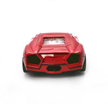 Wireless Bluetooth Mouse looks like Lamborghini 2.4GHz LED Light Glossy Decoration Desktop Laptop Computer Mouse Optical Mice (Red)