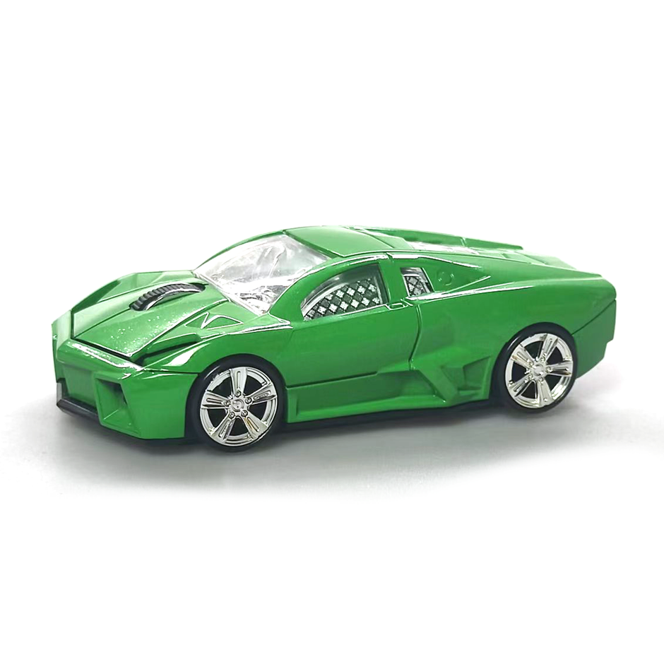 Computer Wireless Mouse Car Design Bluetooth Optical Mice USB 2.4Ghz 2 Button for PC Laptop