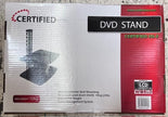 Certified DS2 Double AV Component Shelving System - Heavy Duty, Adjustable Audio Video Stand for Receiver, DVD Player, Gaming Console - Sturdy and Stylish Entertainment Storage Solution