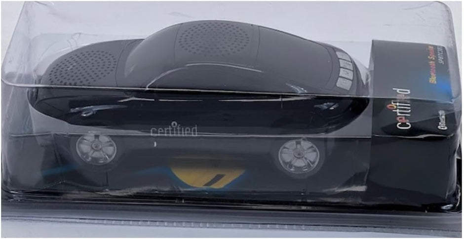 Certified Bluetooth Speaker, Digital Accessories, Black Sport's Car Sedan Design - Style # SPBTC301B