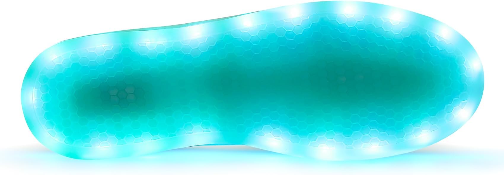 LED Light Up Shoes for Men & Women, USB Charging High Top Sneakers, Glow in The Dark Adult LED Sneakers (Glowing Gold, US Footwear Size System, Adult, Women, Numeric, 5-10 US Size))