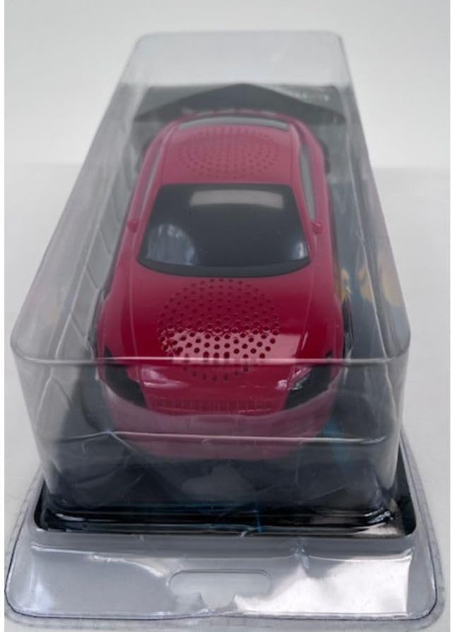 Certified Bluetooth Speaker, Digital Accessories, Red Sport's Car Sedan Design - Style # SPBTC301R