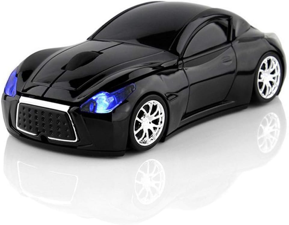 Computer Wireless Mouse Car Design Bluetooth Optical Mice USB 2.4Ghz 2 Button for PC Laptop