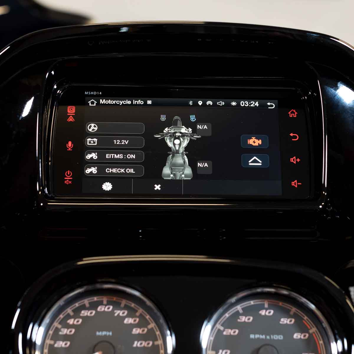 MSHD14 - Plug N - Play Digital Media Receiver for 2014 - 2023 Harley Davidson - MSHD14 - Diamond Audio