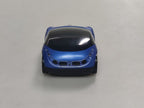 Computer Wireless Mouse Futuristic Car Shape Optical Mice USB 2.4Ghz 2 Button for PC Laptop (Blue)