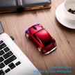 Wireless Mouse Bluetooth Compatible with iOS Windows Android - Works with Computer, Laptop, Tablet, Mobile Phone - Universal Bluetooth/USB Receiver Connectivity (VW01-RR, Ruby Red)