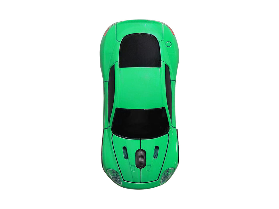 Wireless Mouse Compatible with iOS Windows Android - Works with Computer, Laptop, Tablet, Mobile Phone - Universal Bluetooth/USB Receiver Connectivity (AM01-BRG, British Racing Green)