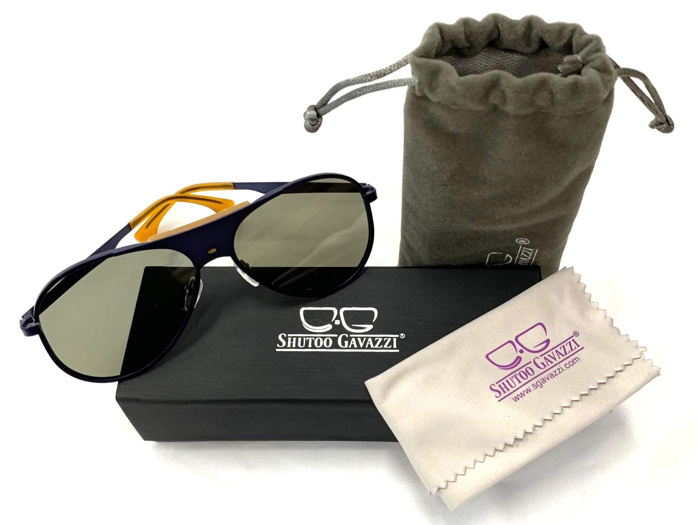 Shutoo Gavazzi Sunglasses Eyewear with Instant Auto Transitions NAVY