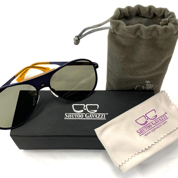 Shutoo Gavazzi Sunglasses Eyewear with Instant Auto Transitions NAVY