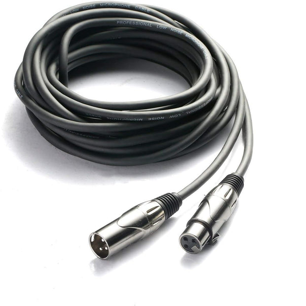 TenutTenuto Tech Professional XLR Male to XLR Female Microphone Cable Black-25ft Draft Title Rich text editor Descriptiono Tech Professional XLR Male to XLR Female Microphone Cable Black-25ft
