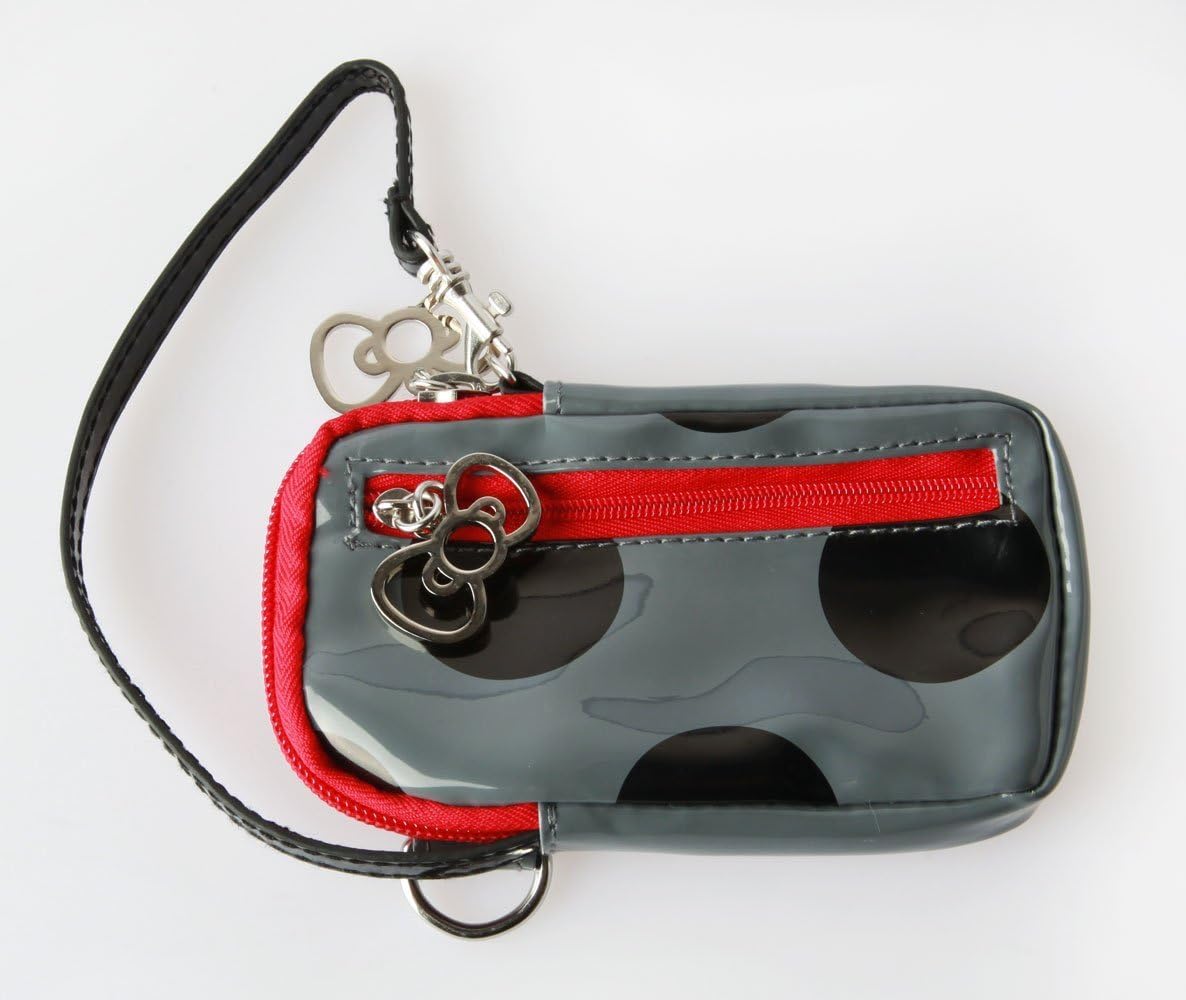 Sanrio Hello Kitty Polka Dot Camera Case or Wristlet Pouch
