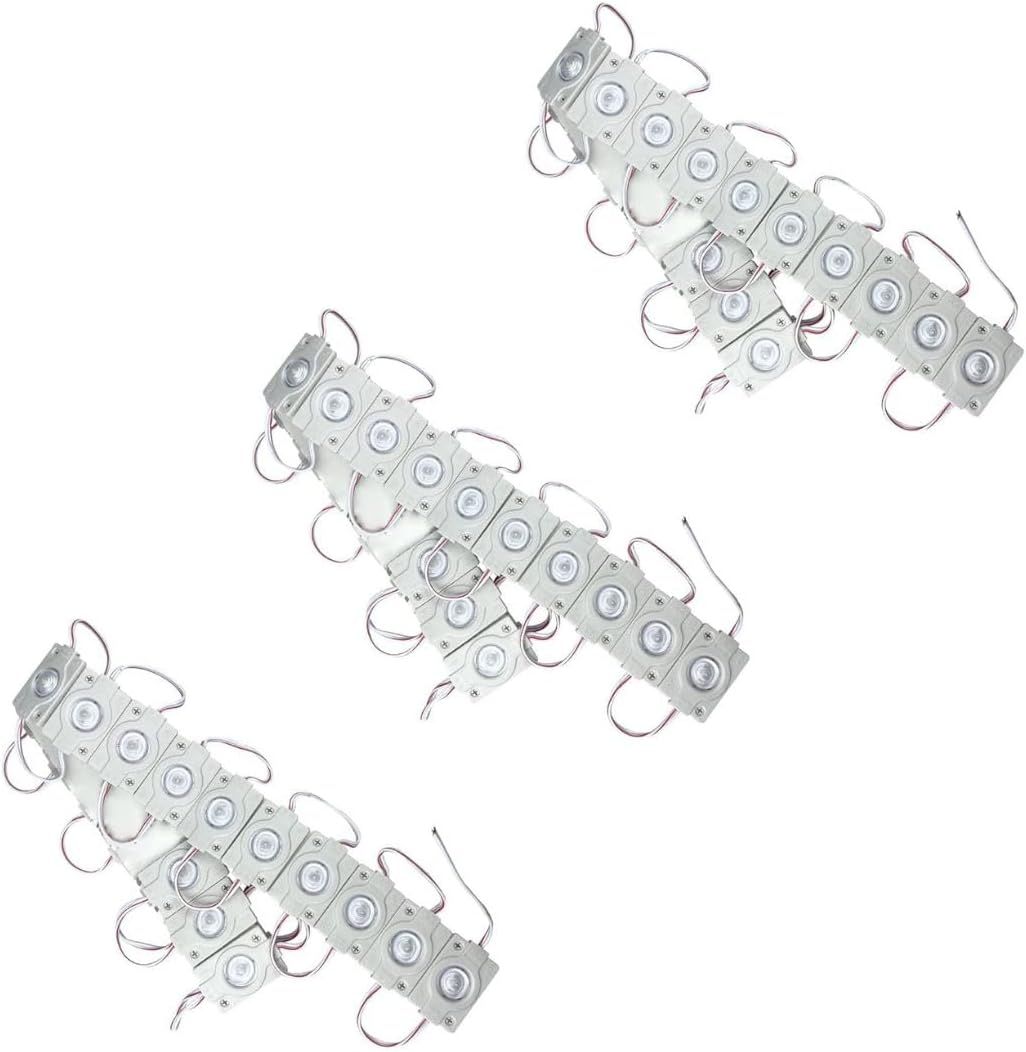 LED Injection Module Strip Lights, White, 1.5W 120V, 20 Pack (3)