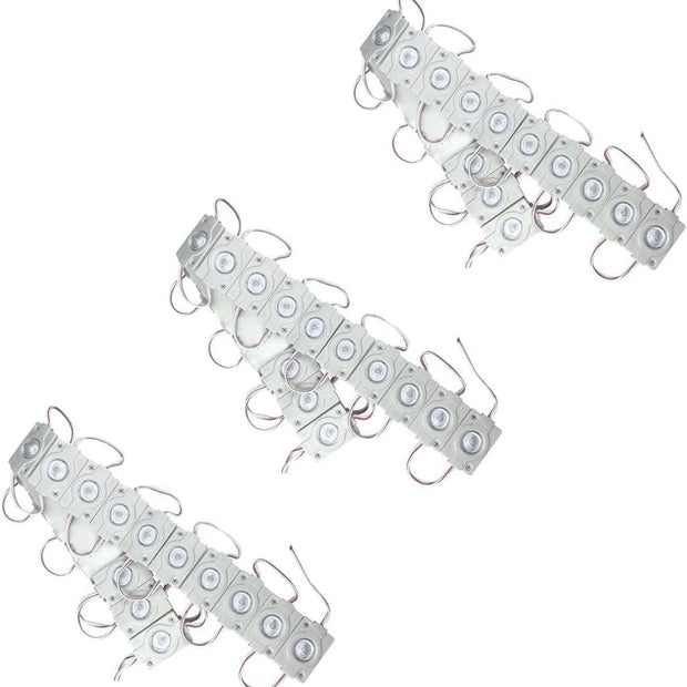 LED Injection Module Strip Lights, White, 1.5W 120V, 20 Pack (3)